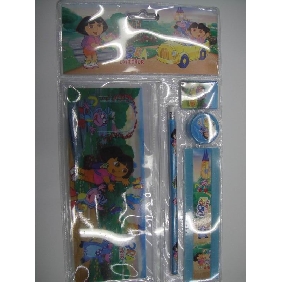 Dora 5pcs Children School Stationery Items Promotion Pencil Gift Set