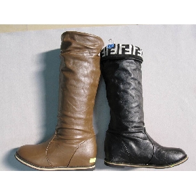 Wholesale Ladies stock women boots trendy style nice color good quality cheap price in 2009