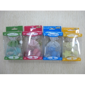 Wonderful frangrance high quality fragrant oil colorful bag natural plant ribbon decorated dried flower potpourri