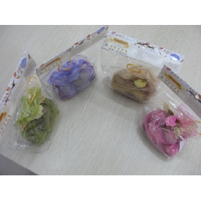 Wonderful frangrance high quality fragrant oil pretty design natural plant ribbon decorated dried flower potpourri