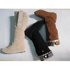 Wholesale Girls soft material good quality winter boots, popular style