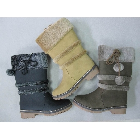Wholesale Lady's fashion leisure boots winter boots