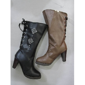 Wholesale 2010 winter hot sell lady tall boots cheap price fast delivery mixed color