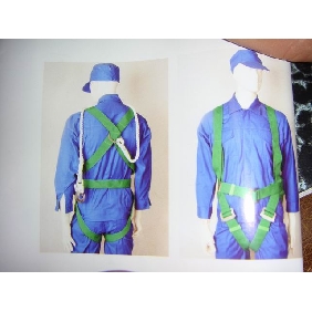 Wholesale Green color full body safety harness falling protecting product