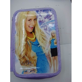 Wholesale 2009 New School Supplies Stationery Gift Products Two Layers Pencil Bag