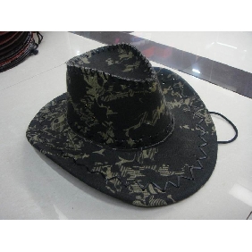 Hot Popular Forest Green Hat Canvas Cowboy Hat