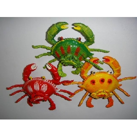 Wholesale Crab Shape Home Decoration Artificial Crafts Plastic Fridge Magnets