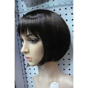 Wholesale thin and medium length artificial hair is suitable for outdoor activities