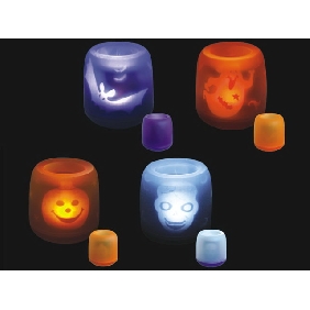 Wholesale Acoustic Control Projector Candle Light Electronic Decoration Ornament