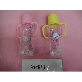 Two-handled Arc feeding bottle with Pleasant Goat pattern (large-sized,250ml)