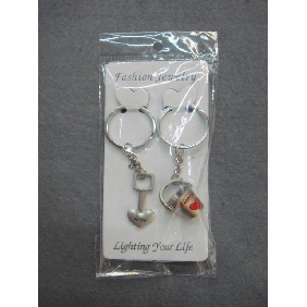 Wholesale Elegant Cupid's Bow Design Key Chain for Lovers
