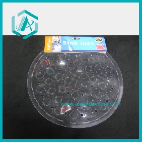 Wholesale Anti Slip Design Round High Quality PVC Sink Mat