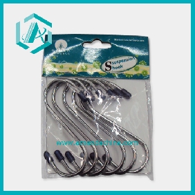 Wholesale Daily Use Stainless Steel  S Shape Clothes Hook (mini size), Length 8cm, Diameter 0.2cm