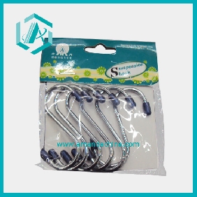 Wholesale Specially Design Stainless Steel S Shape Clothes Hook (least size), Length 8cm, Diameter 0.2cm