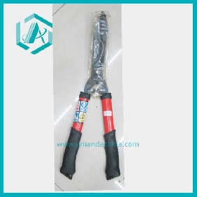 Wholesale Durable clipper extendable hedge shear with red and black handles gardening scissors