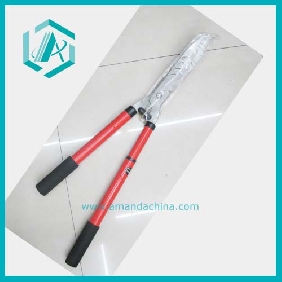 Wholesale Durable gardening foldong scissor with red and black handles useful garden tools