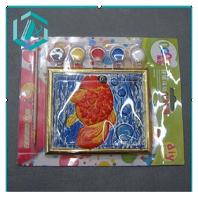 Wholesale Modern original gold fish painting art made in China on sale