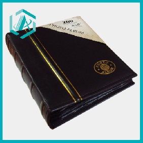 Wholesale Fashionable Black Color Photo Album for Men with Size of 10*15cm
