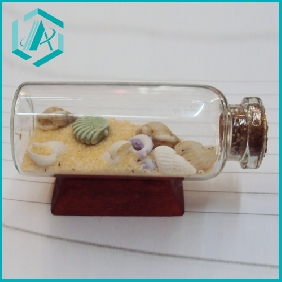 Wholesale Hot sell cheap nice sand bottle gift with good design on sale