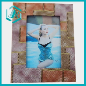 Wholesale A Brand New High Quality Moderate Price PU Photo Frame