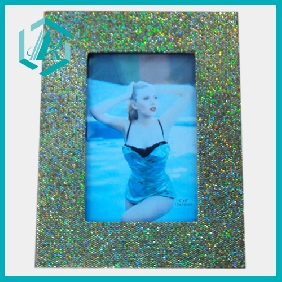 Wholesale A Proper Size Rectangle New PU Photo Frame as the Best Gift