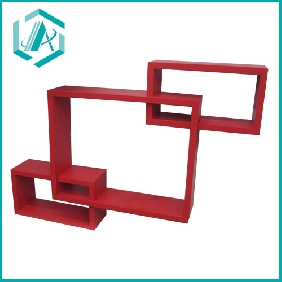 Wholesale fashion wooden small bookcase colour fashion deco specicial design