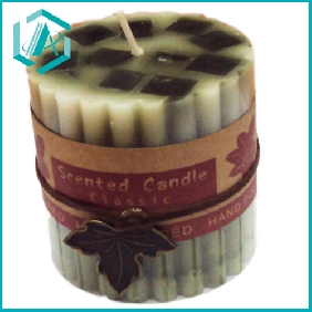 Wholesale lovely wave shape craft candle