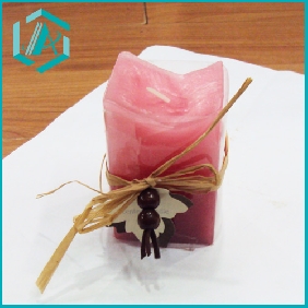 Wholesale hot sell rectangle craft candle