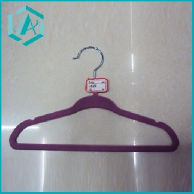 Wholesale ABS+nylon practical houseware clothes hanger