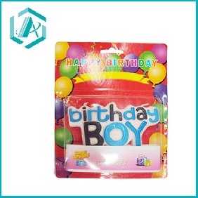 Wholesale colorful creative happy birthday letter candle