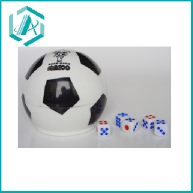 Wholesale 90mm*80mm PP Football Dice Cup For Entertainment