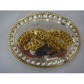 Wholesale Eagle design gold sliver plated Men's fashion buckle 9ajn53