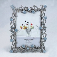 Wholesale exquisite art and crafts deft design metal photo frame