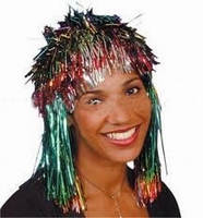 Wholesale 2011 newest innovative multicolour party wigs synthetic hair for anyone