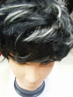 Wholesale girls' beautiful party wig remy hair wig with various design