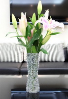 Wholesale Latest style fashion office desk decoration PVC plastic folding flower vase