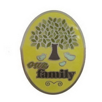 Wholesale fashion metal enamel badge holiday souvenir gifts advertising gifts