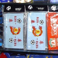 Wholesale good quality yarn dyed cotton knitted handkerchief with customized package