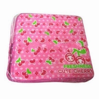 Wholesale promotional kid's small handkerchief various style cute printed cotton hankerchieves