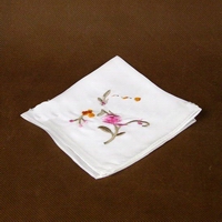 Wholesale ladies' embroidered handkerchief Jacquard hankerchief silky hankerchief on promotion