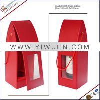 Wholesale leather wine tote