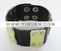 Wholesale leather bracelets; decorative bracelets