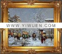 Wholesale Street Oil painting