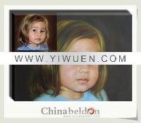 Wholesale Portrait cute girl oil painting
