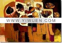 Wholesale handmade still life oil painting on canvas(17)