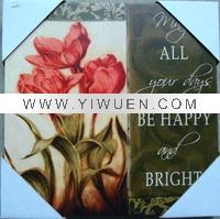 HD09046 flower canvas oil painting