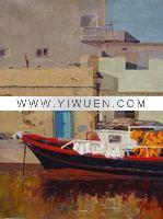 Wholesale original painting (L2169) scenery painting, impressionist oil painting, oil painting