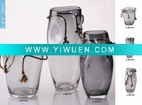 decorative irregular glass vase