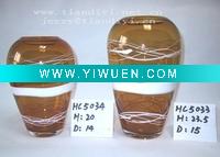 Wholesale flower glass vase