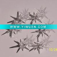 Wholesale fashion beads, arylic accessories, cryolite, acrylic nuggets -clear thorn ball